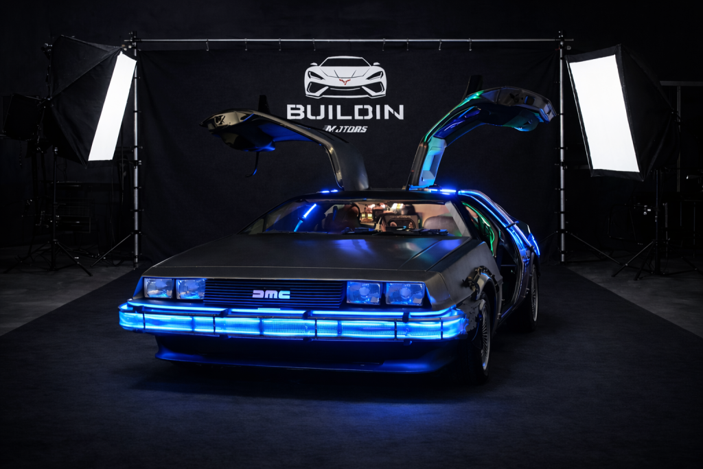 DELOREAN DMC 12 – BACK TO THE FUTURE