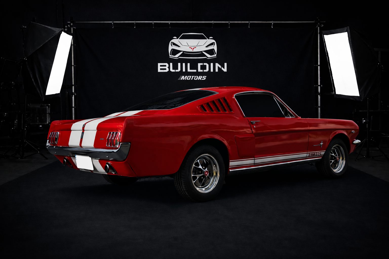 MUSTANG FASTBACK 65' - CLONE GT350 – Image 4