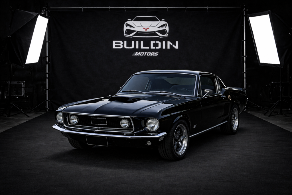 MUSTANG FASTBACK 68' - 428CJ - CODE R